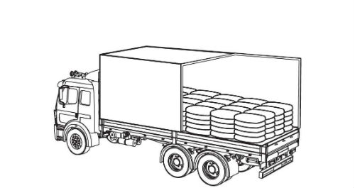 Illustration of cargo fully contained