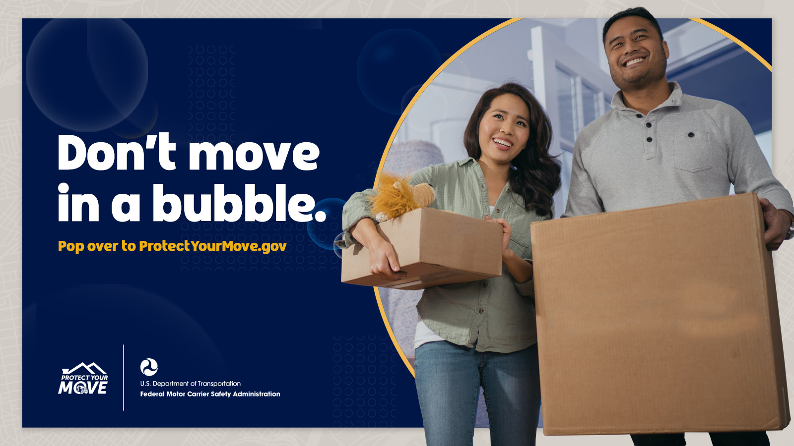 FMCSA offers information and tools to help move from one state to another.  