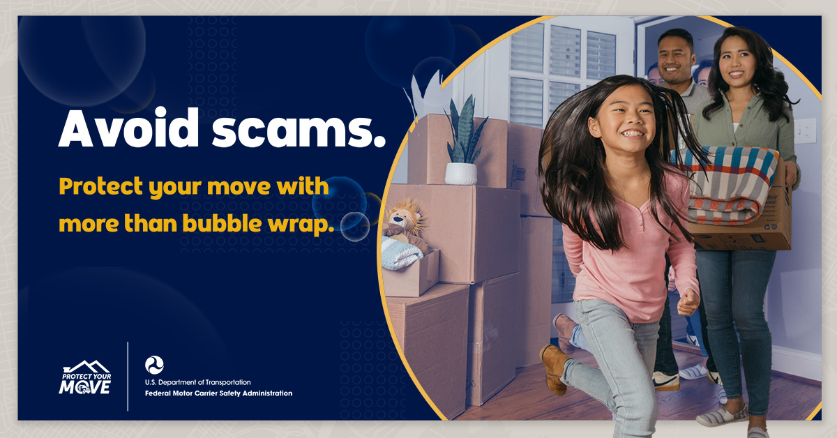 Avoid Scams Protect your Move with more than bubble wrap
