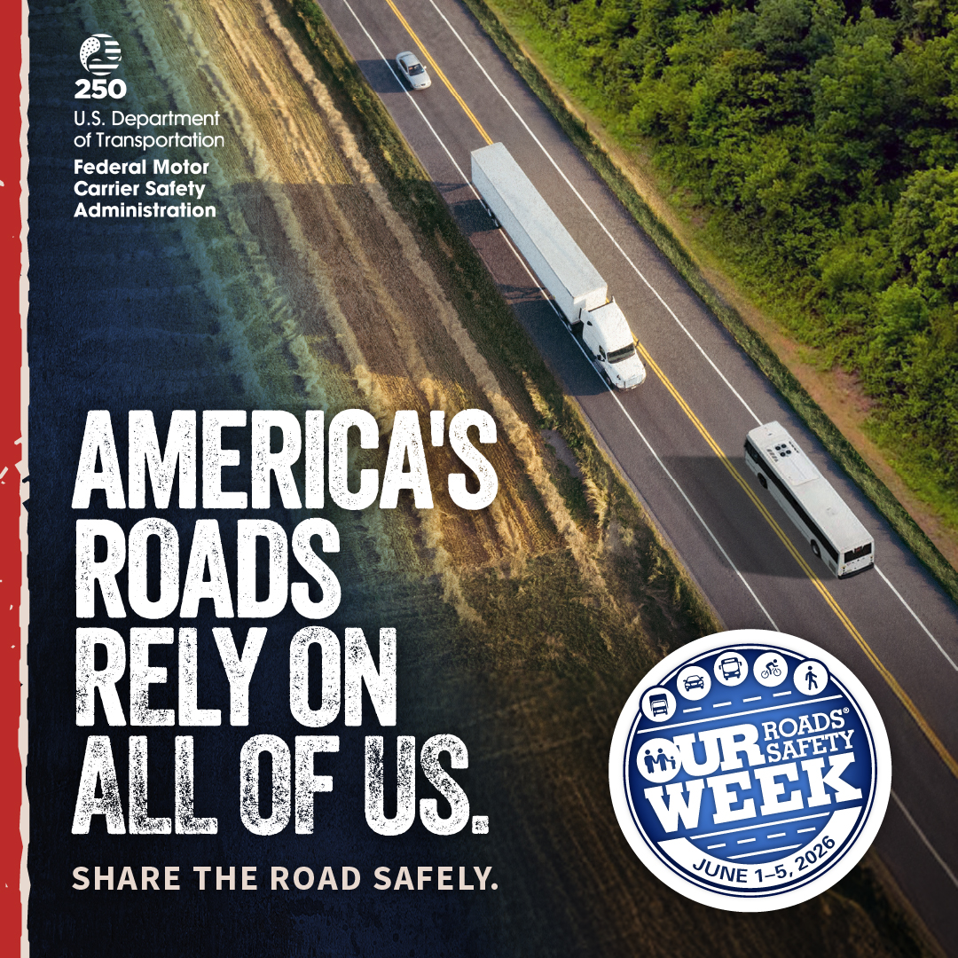 America's roads rely on all of us. 