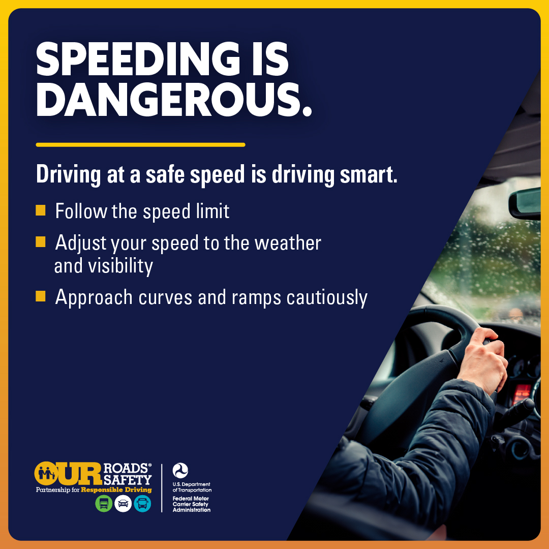 Speeding is dangerous