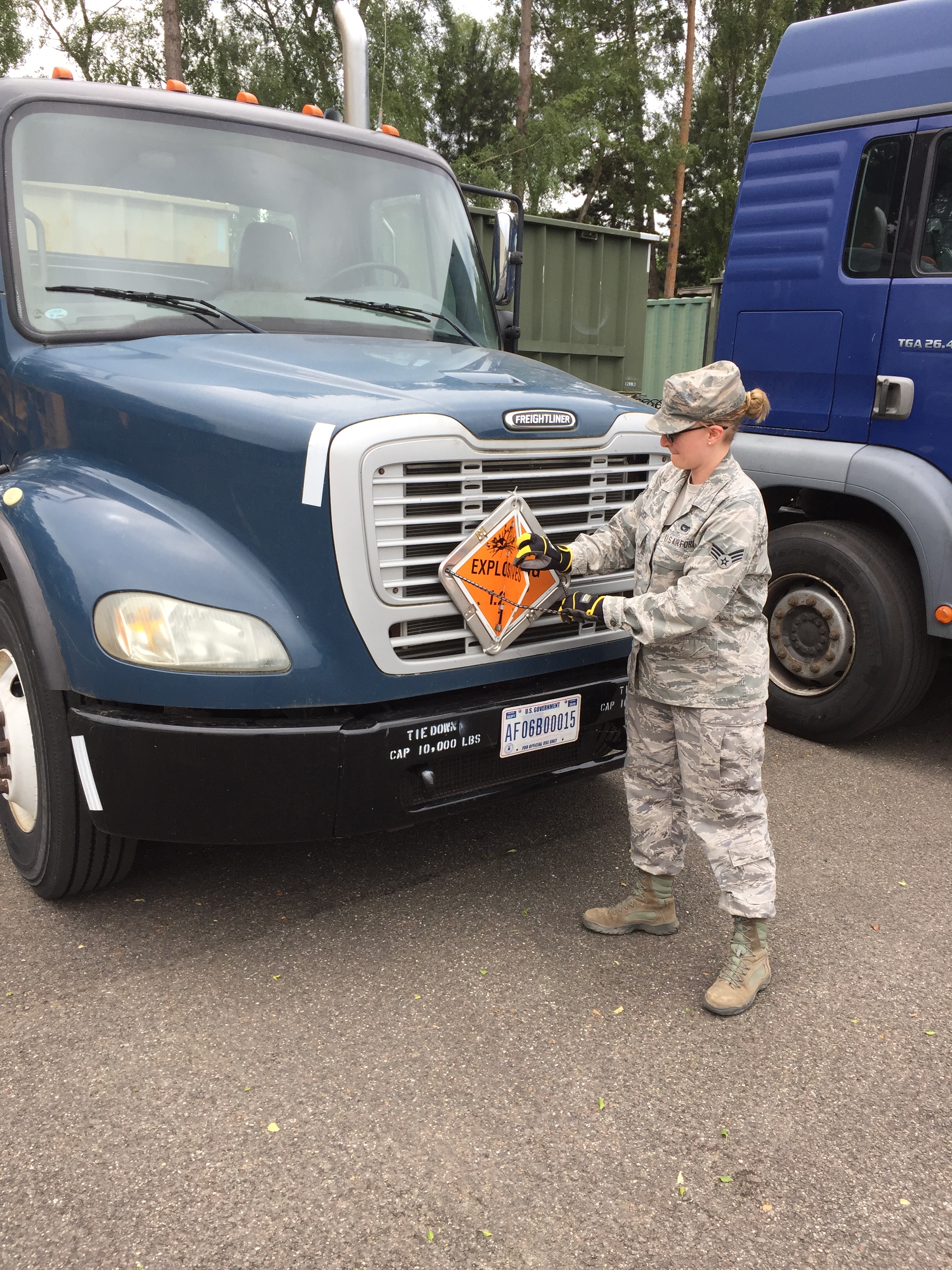 Air Force Trucker