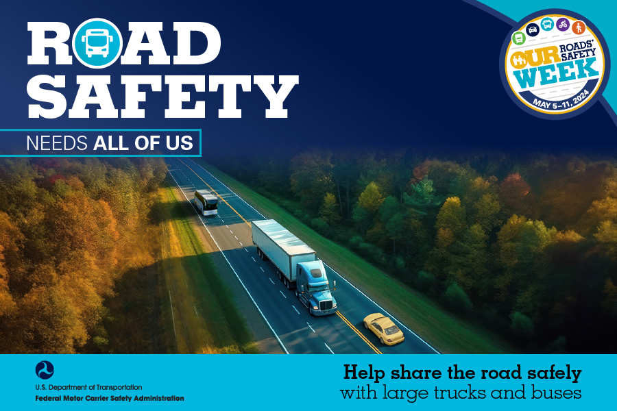 "Road safety needs all of us. "