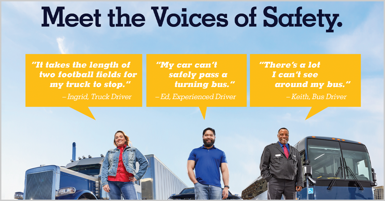 Screenshot of full-page ad - Meet The Voices
