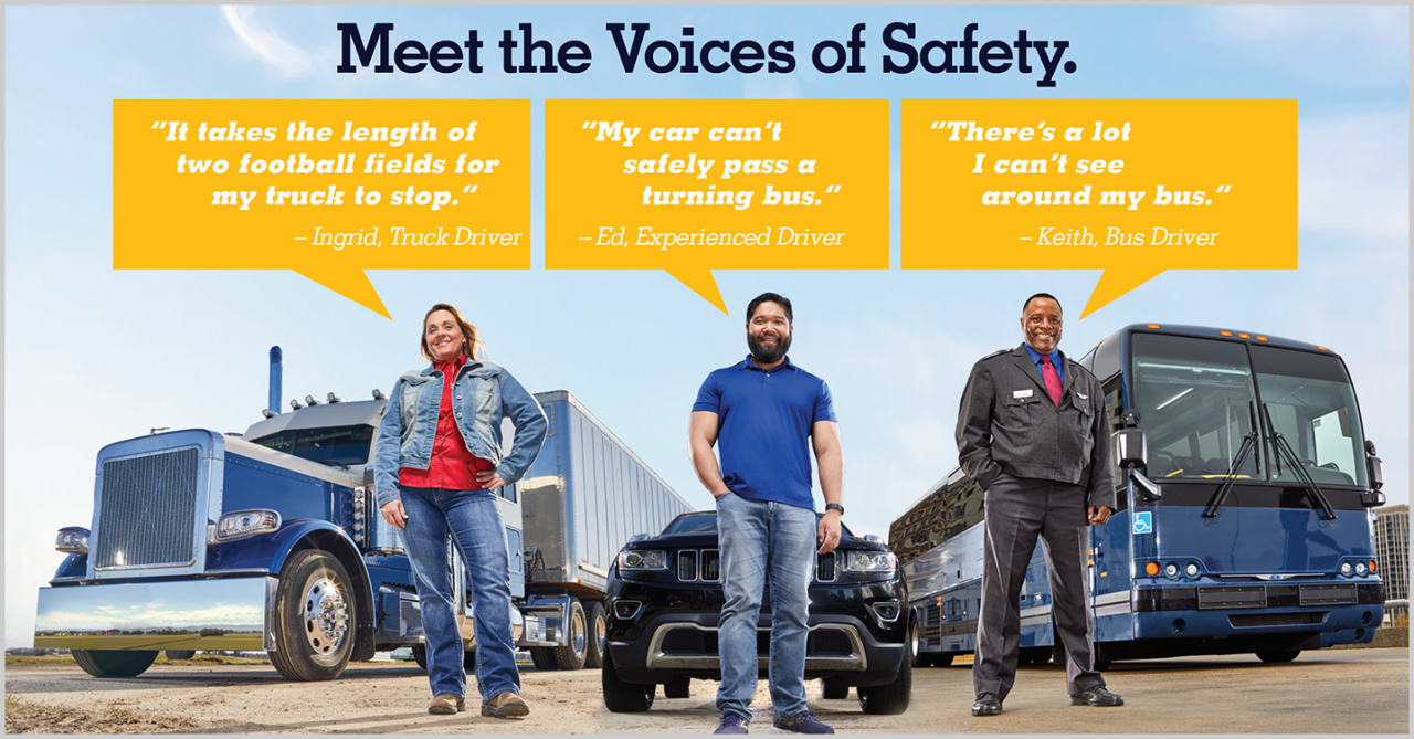 Meet the voices of safety postcard screenshot