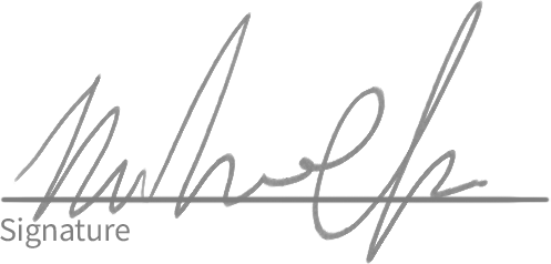 Image of a signature