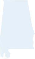 Image of the state of Alabama