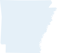 Image of the state of Arkansas