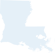Image of the state of Louisiana