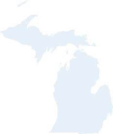 Image of the state of Michigan