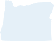 Image of the state of Oregon