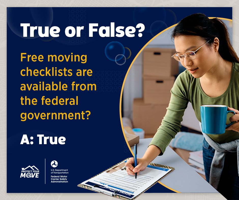 Woman looking at checklist