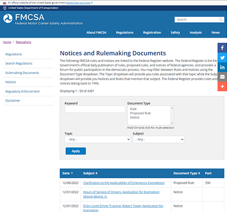 Federal Register :: Proposed Collection; Comment Request