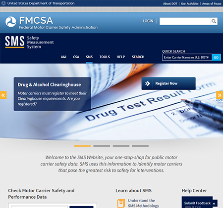Understand the Safety Measurement System (SMS)