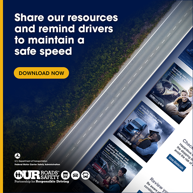 Share resources about safe speed.