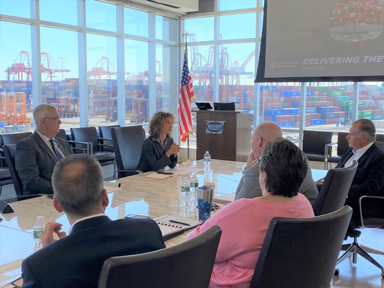FMCSA Deputy Administrator Meera Joshi visits Port of New York & New Jersey, Discusses Supply Chain Disruptions