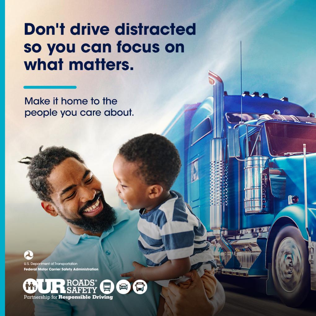 Stay focused on the road while driving