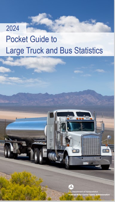 Cover of 2024 Pocket Guide to Large Truck and Bus Statistics