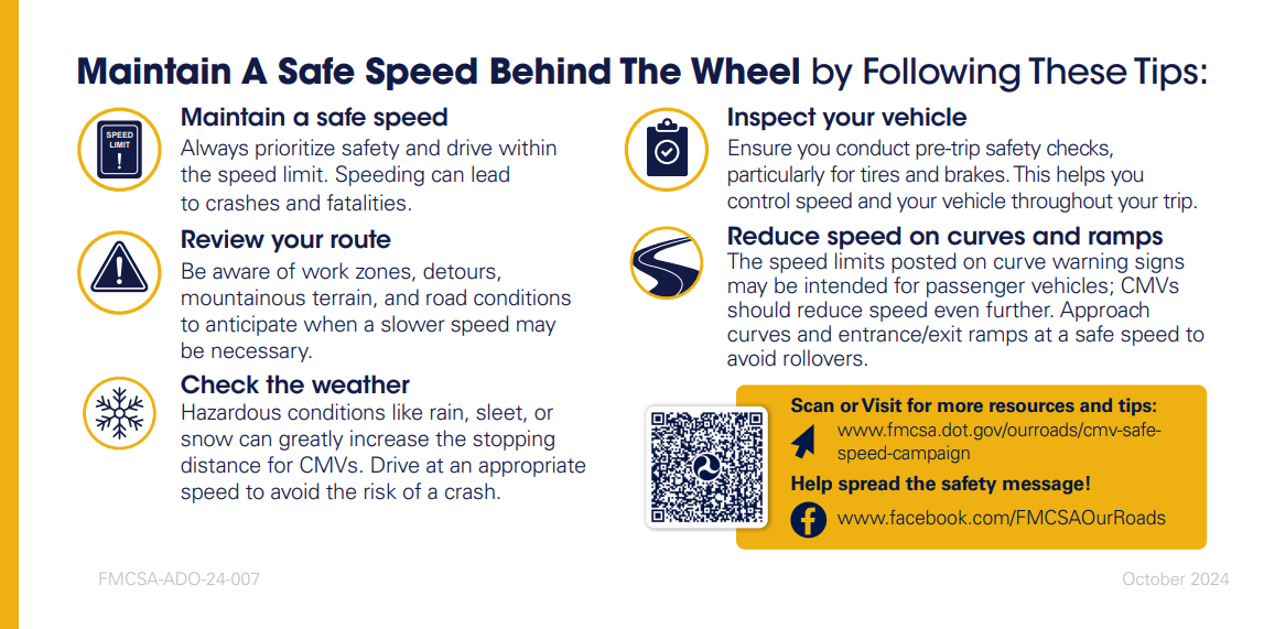 Preview of safe speed visor card