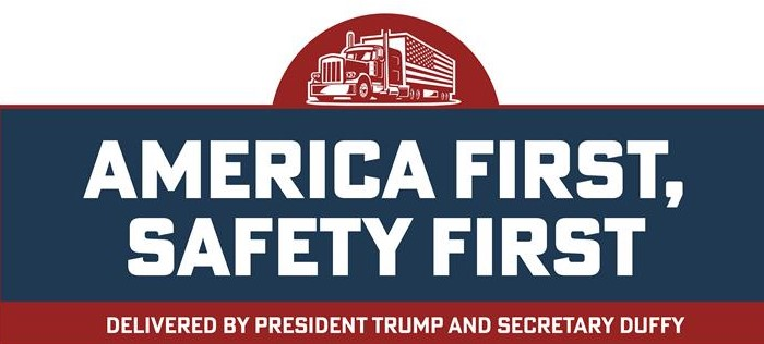 America First, Safety First; Delivered by President Trump and Secretary Duffy
