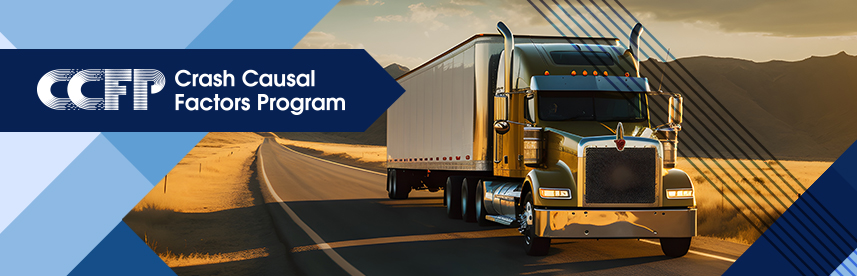 CCFP logo with image of a truck driving on a highway