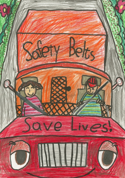 Drawing by 2011 K-2 grade winner Darby Kim Centreville, VA