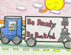 Drawing by 2011 3-6 grade winner Lucia Choi Edison, New Jersey