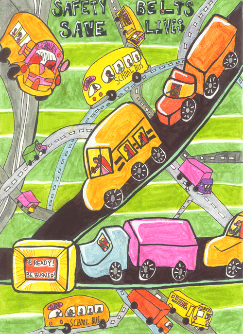 Drawing by 2012 K-2 grade winner Sophia Chen Edison, New Jersey