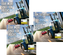 "Leave More Space" Posters and Print Advertisements