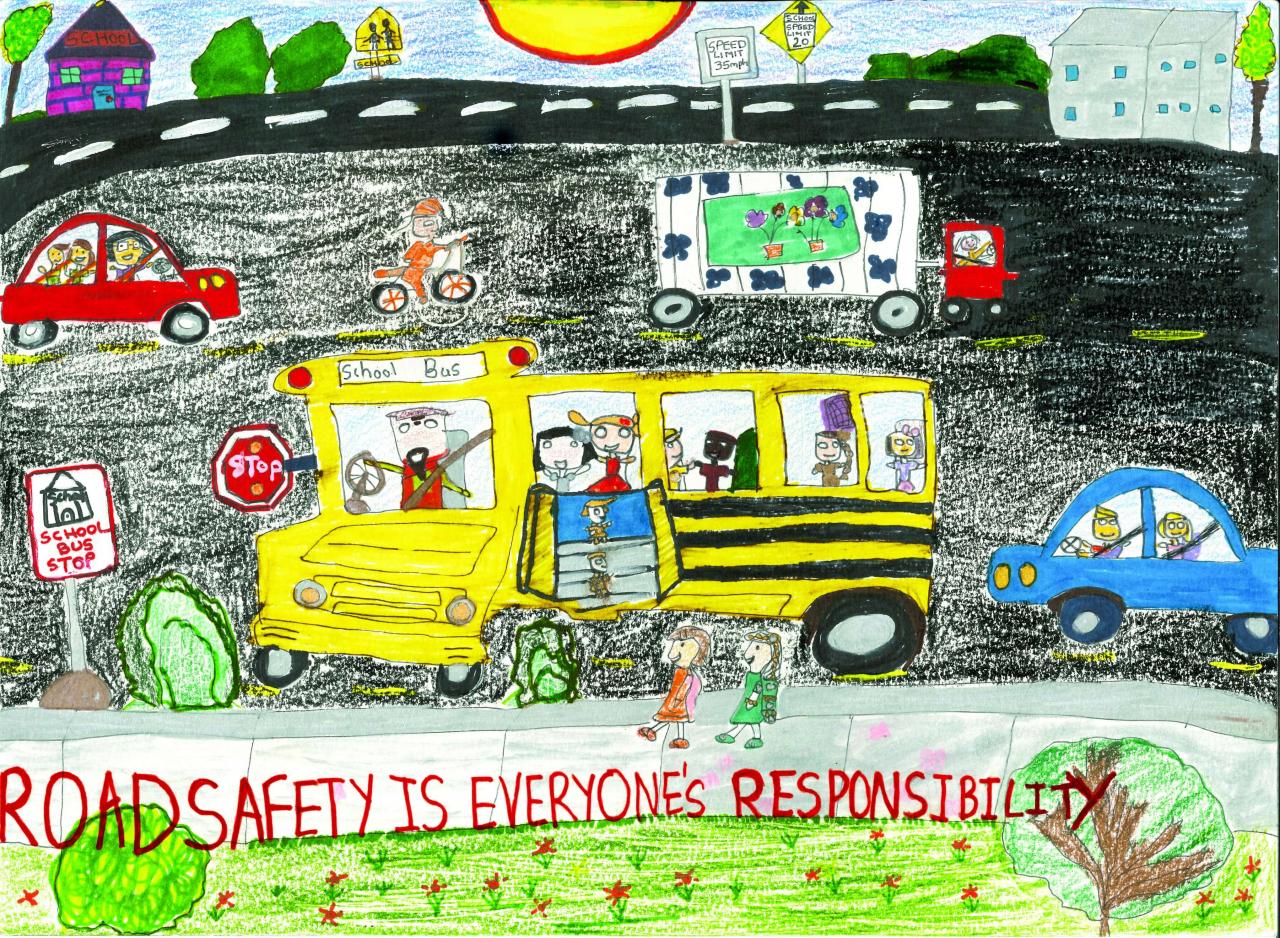 Road Safety Art Contest Past Grand Prize Winners | FMCSA