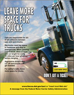 "Aggressive Driving" Posters and Print Advertisements