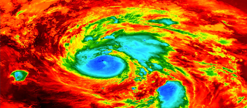 Satilite Image of Hurrican Harvey