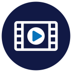 video play button icon